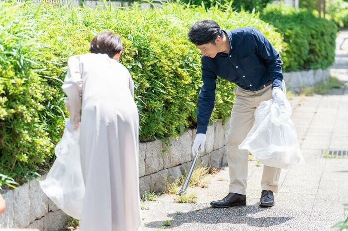 ボランティア活動をする人は魅力的に!?(イメージ)