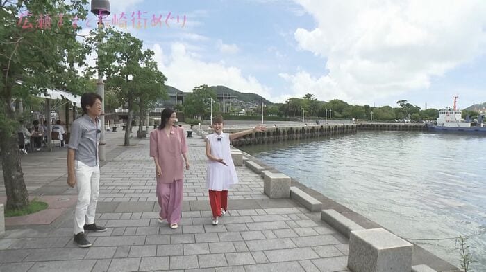 実は前日は土砂降りだった。晴れ女の広瀬すずさん