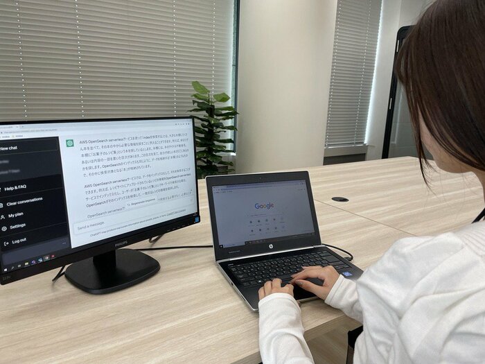 生成AIを業務利用へ(提供:日立)