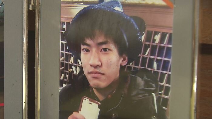 軽井沢町のスキーバス事故で犠牲になった田原寛さん（当時19歳）