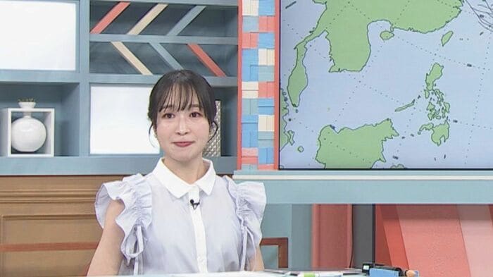 浅田麻実気象予報士（関西テレビ「旬感LIVE とれたてっ！」より）