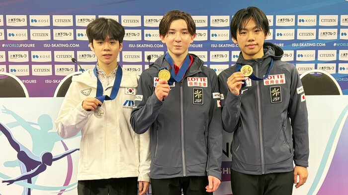 ショートメダルセレモニー