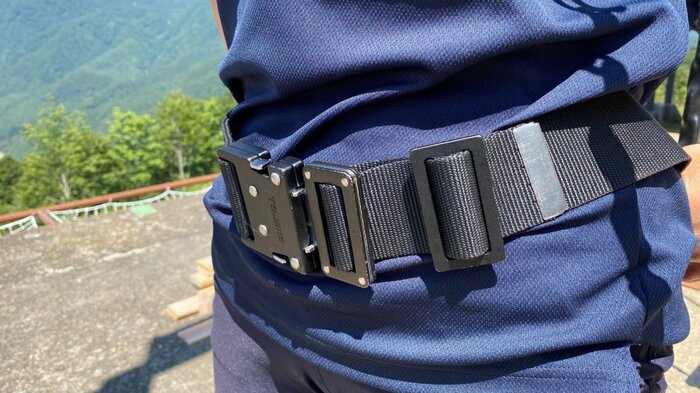 安全帯を着用しての利用となる