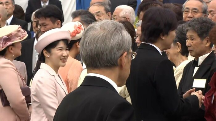 園遊会に初出席 2024年4月