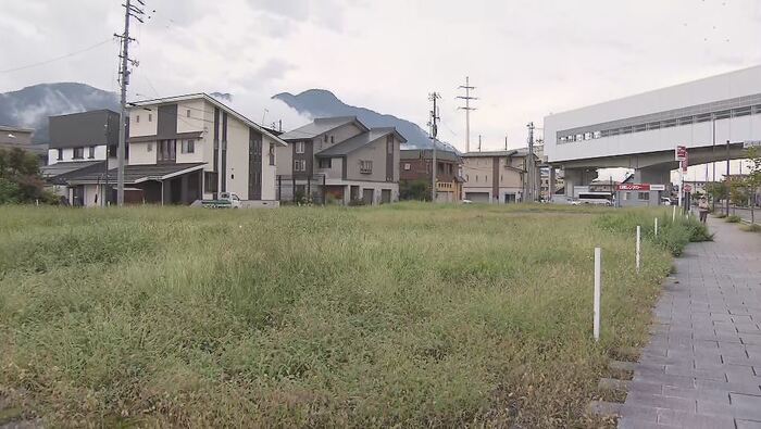 ホテルの建設予定地