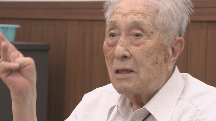 伊那飛行場建設に従事・春日博人さん