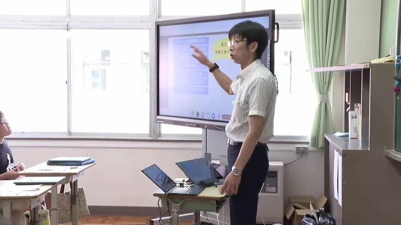 プログラミングの基礎を楽しく学ぶ　一関高専が奥州市の小学校で出前授業　岩手県｜FNNプライムオンライン