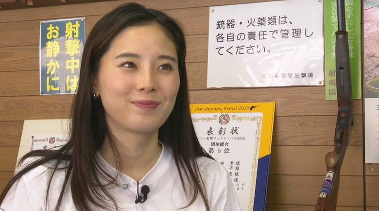 「モデル」から「クレー射撃」に転身　日本代表・鈴木未来乃選手（26）　きっかけは「実銃の免許持ったら、雑誌の表紙を…」　SNS6.6万人超“長野と競技の魅力を発信”　国スポは「絶対、絶対、優勝します」｜FNNプライムオンライン