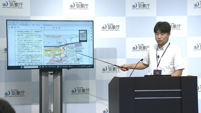 9月から11月も平年より気温高く残暑続く見通し熱中症に注意を…秋雨前線や台風の影響で大雨の地域も　気象庁｜FNNプライムオンライン