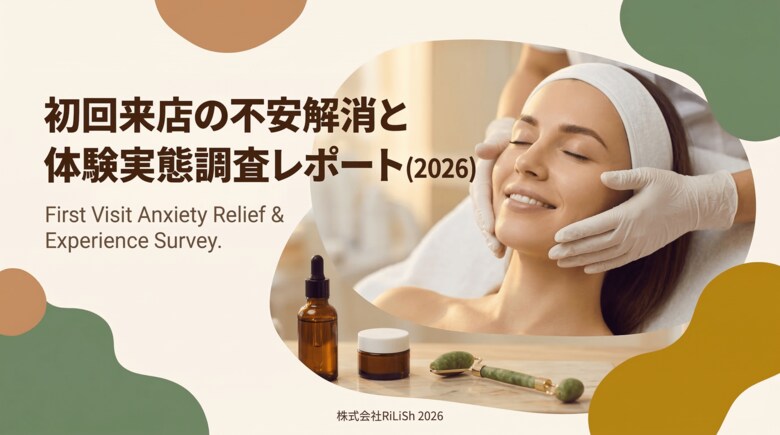 株式会社RiLiSh、「初回来店の不安解消と体験実態調査レポート(2026)」を発表