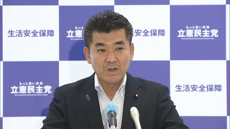 「岸田首相とガーシー氏は同じ」立憲・泉代表が批判｜FNNプライムオンライン