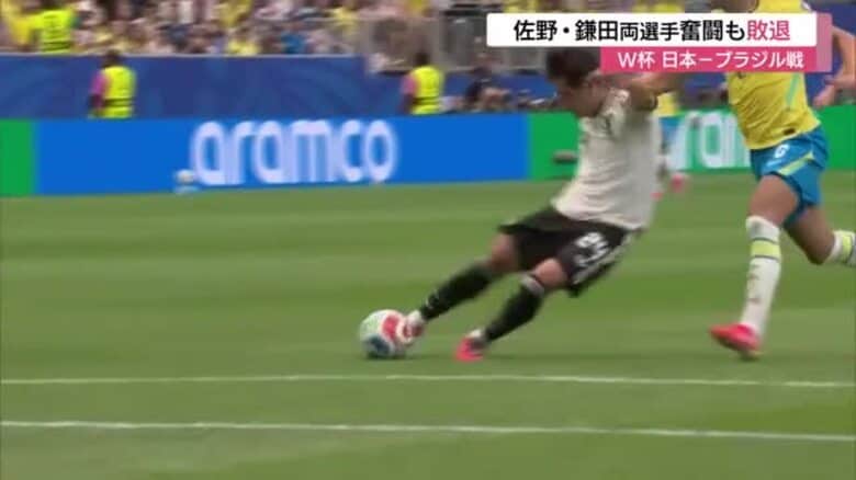 【FIFAワールドカップ】佐野海舟先制ゴールも実らず…ブラジルに逆転負け日本のベスト16進出ならず｜FNNプライムオンライン