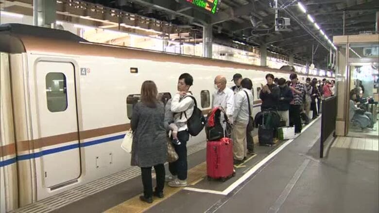 大型連休の新幹線・特急利用　前年比118％の43万4000人が利用　ＪＲ東日本・新潟支社管内｜FNNプライムオンライン