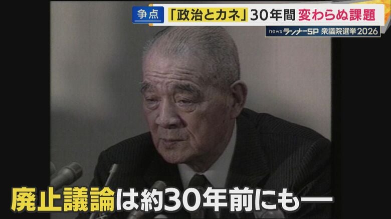闇献金が政治不信を増幅させた