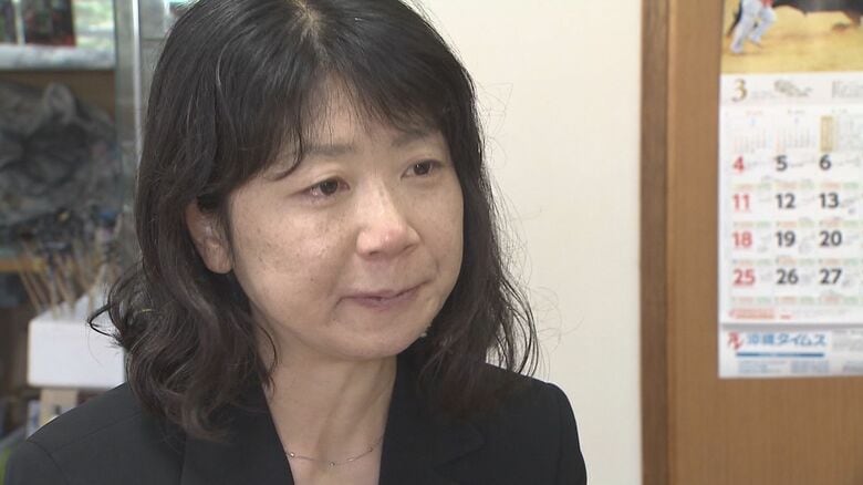 2018年取材時　母・道代さん