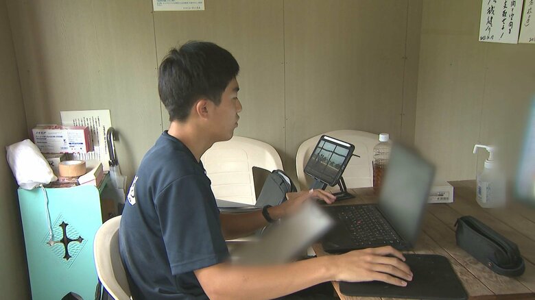 新潟高校・野球部 1年生　伊原勇馬さん