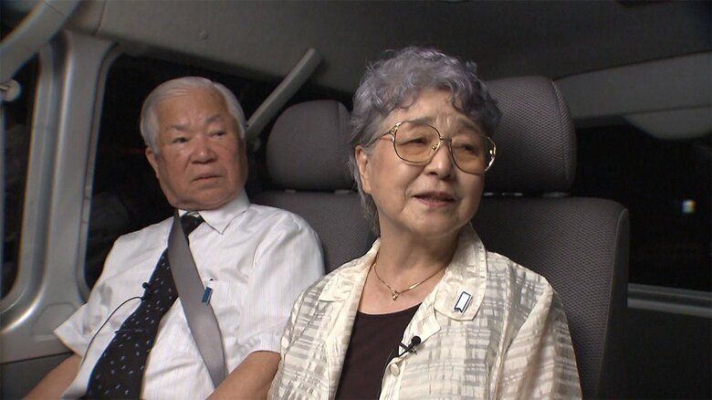 全国を回る講演活動について話す横田夫妻（2012年8月）