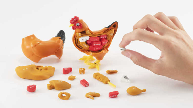 “砂肝”はどこ? 「焼き鳥パズル」が画期的…いつも食べている部位の場所を学べるよ