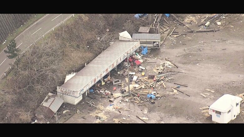 能登半島地震で津波被害に（2024年1月）