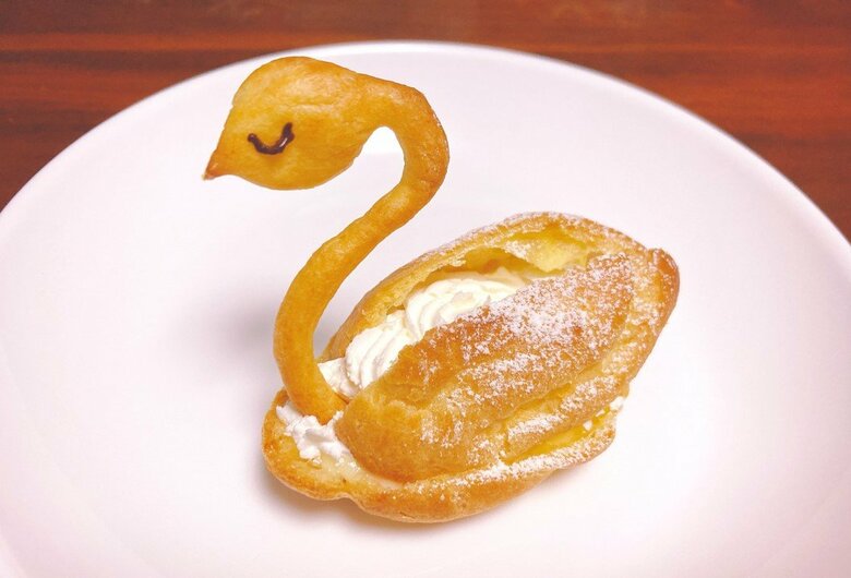 “スワンシュー”を作った時は「かわいい！」と喜んでいたという