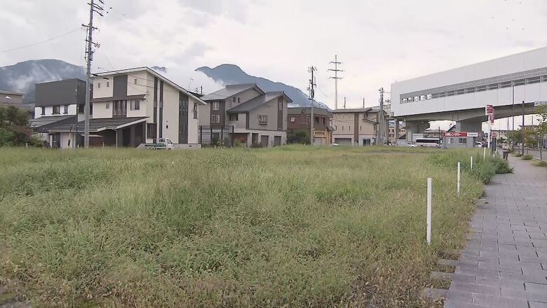 ホテルの建設予定地