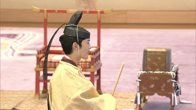 天皇皇后両陛下にお礼を述べられる悠仁さま