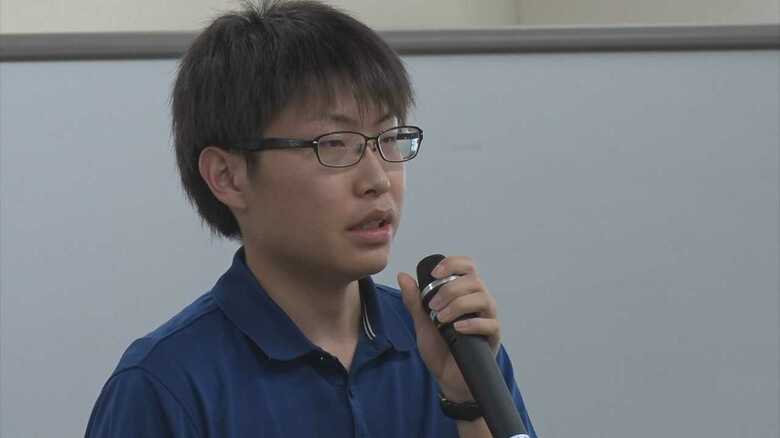 雁部那由多さん(震災当時小学5年生　東松島市)