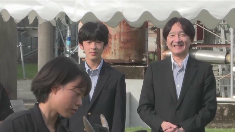 秋篠宮さまの地方公務に初めて同行される　2023年7月