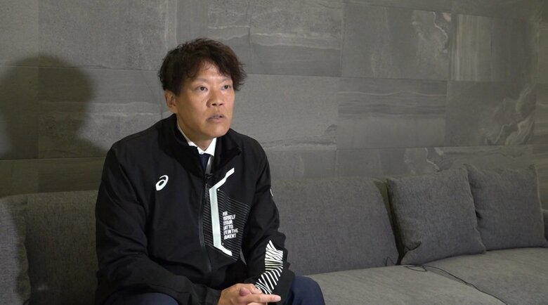 チームスタッフの芝英幸さん