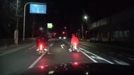 【動画】原付バイクの“集団暴走”にギャラリー200～300人「警察をおちょくりながら暴走するのが楽しかった」中学生など6人検挙　福岡