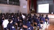 新防災気象情報の運用始まる　岩手・盛岡市の中学校で防災学習会