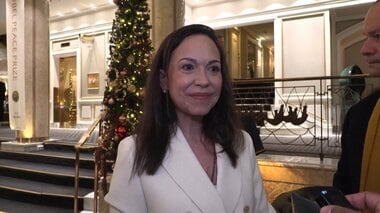 ノーベル平和賞受賞のマリア・コリナ・マチャド氏がベネズエラ大統領拘束を受け初コメン…