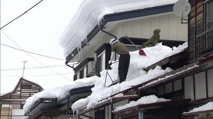 待つことも得策！？大雪後の屋根の雪下ろし　転落・落雪による事故も発生　リスクを減らすポイントを専門家に聞く【福島発】