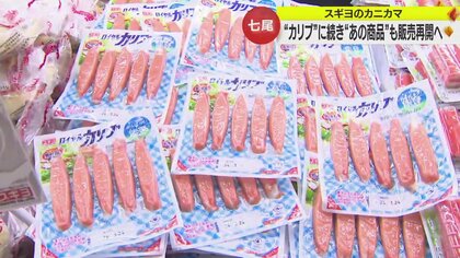 スギヨの看板商品「ロイヤルカリブ」が販売開始へ　能登半島地震で大きなダメージも…主力商品が店頭並ぶ【石川発】