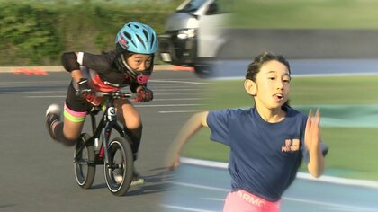 少女の夢は“無敵のスピードスター”  世界デビューはなんと2歳　陸上とランバイクの二刀流で頂点へ【静岡発】