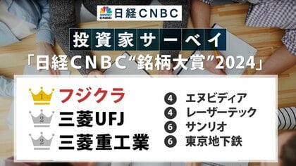 【投資家が選ぶ2024年を象徴する銘柄は?】「日経CNBC“銘柄大賞”」にフジクラ、2位は三菱UFJと三菱重工