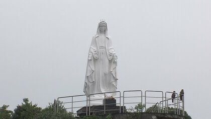 信仰のシンボル「岬の聖母像」が移転？　「宝のように大事にしている」信者の思い　航海の安全を見守ってきた像に一体何が