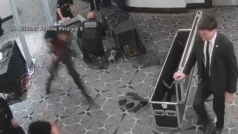 トランプ大統領暗殺未遂事件　新たな容疑者映像を公開　犯行前日にホテルスタッフと談笑する様子や警備網をすり抜ける姿も