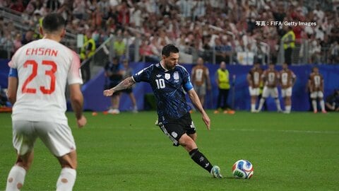 メッシが史上初のW杯7試合連続ゴール　ヨルダン戦は後半から途中出場　ポルトガルはグループ2位通過
