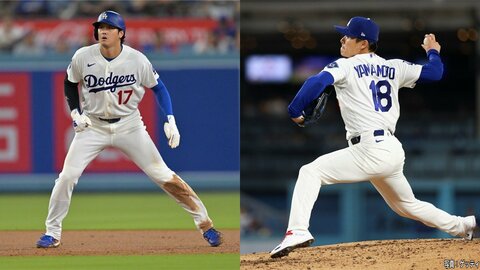 山本由伸5回までノーヒット快投もツーラン2発浴び4失点　13勝目ならず　大谷翔平は無安打4三振　ドジャース痛恨の延長逆転負け