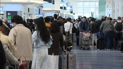 ゴールデンウィーク出国 29日がピーク　国内下り線も混雑
