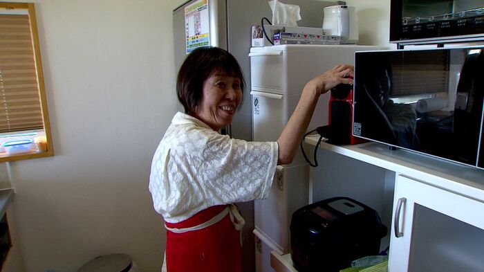 夏の間だけ借りているアパートは家具・家電付き