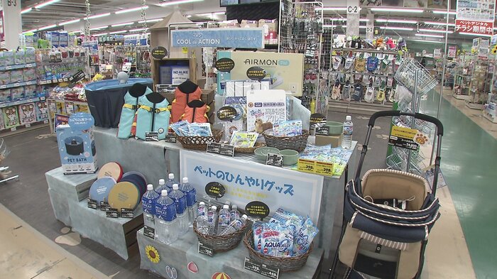 ペットの暑さ対策も