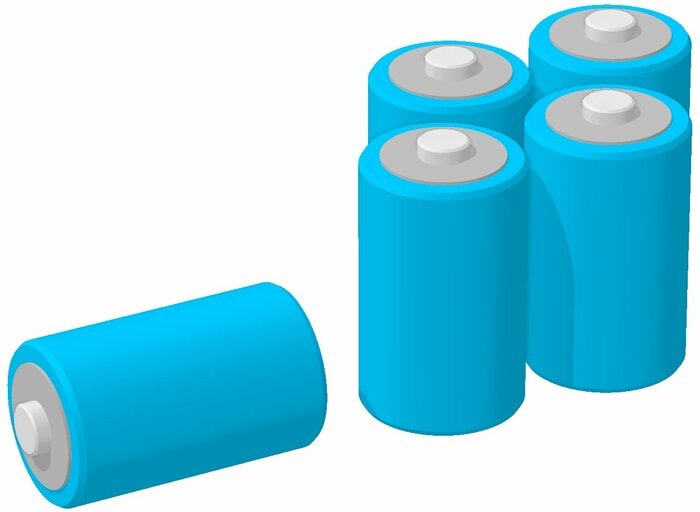 充放電を繰り返せる回数が多い「リン酸鉄リチウムイオン電池」（イメージ）