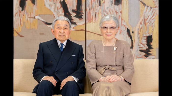 12月6日・仙洞御所 鶴溜(宮内庁提供)