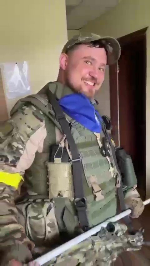 ロシア義勇兵として活動するボグダノフ氏
