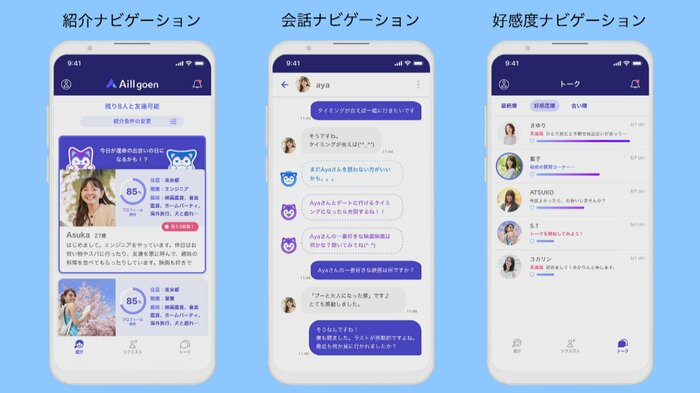 提供：Aill（アプリのモデル画面）