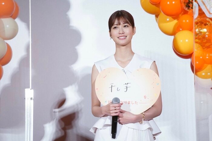 最近好きになったものに“干し芋”と回答した、めるること生見愛瑠さん