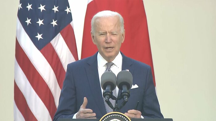 4月 米・ワシントン バイデン大統領