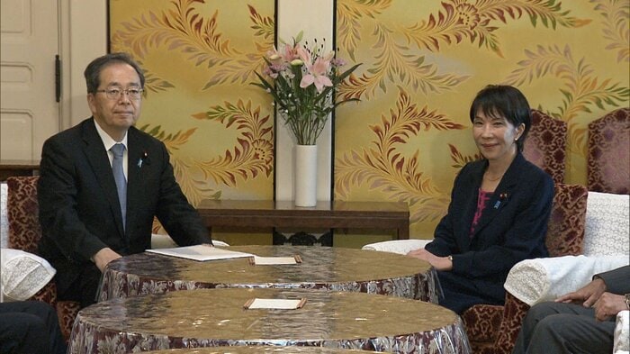 自公連立の解消が決まった党首会談（10月10日）